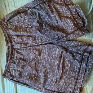 Grey/black lululemon men’s shorts XL